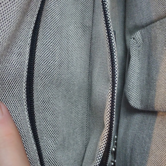 Dooney & Bourke HP65C SZ Black Melange Cotton Denim Signature Dbl Pocket Purse - Picture 12 of 14